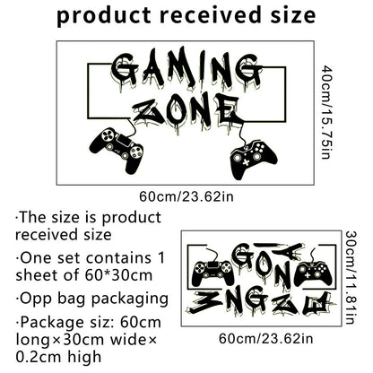 Cosmic Starry Sky Game Handle Gaming Zone Video Home Decor Luminous Creative Decorative Glow in the Dark Wall Sticker for Living